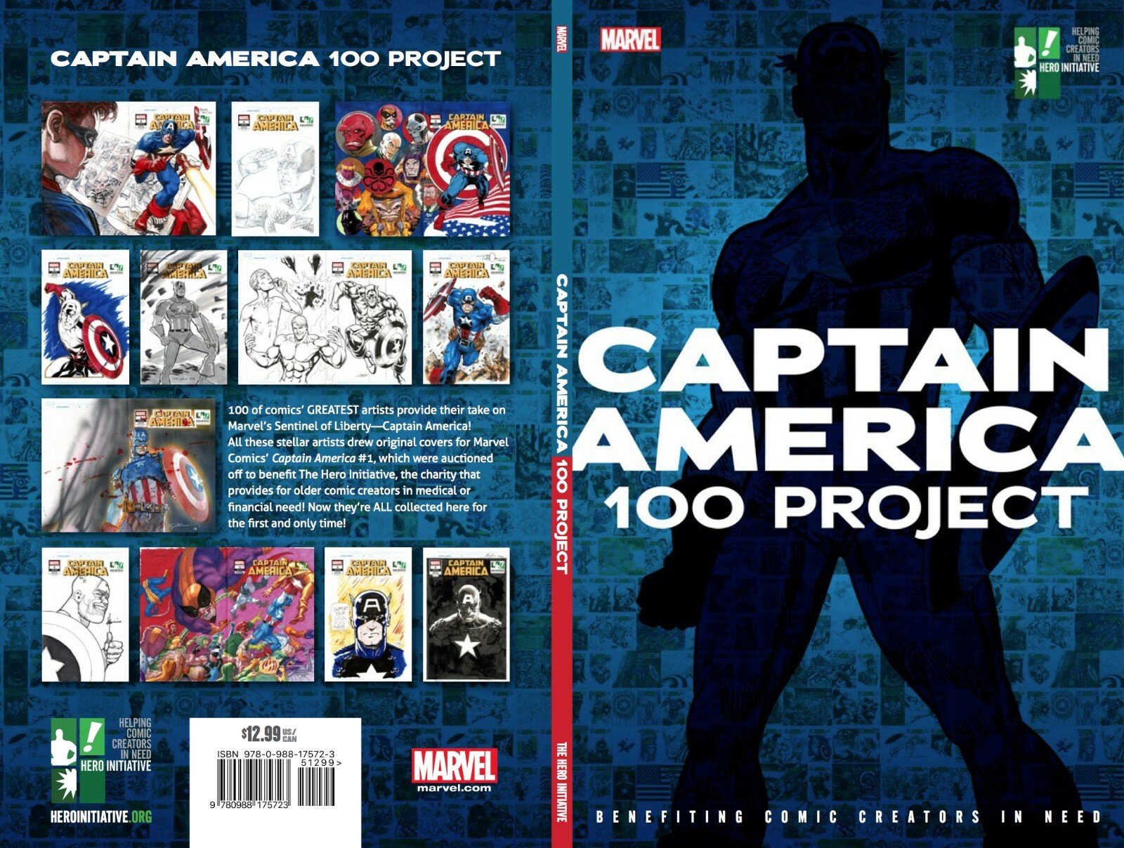Captain America 100 Project softcover