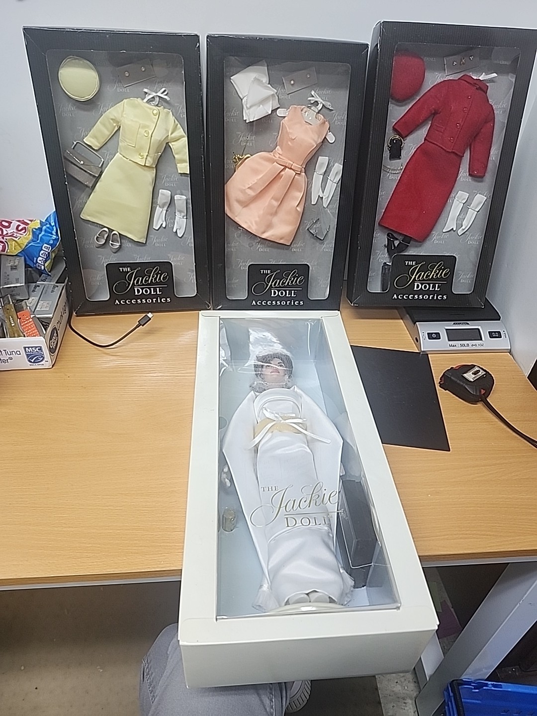 Collectors Item The Jackie Doll And 3 Outfits Collectors Item The Jackie Doll And 3 Outfits