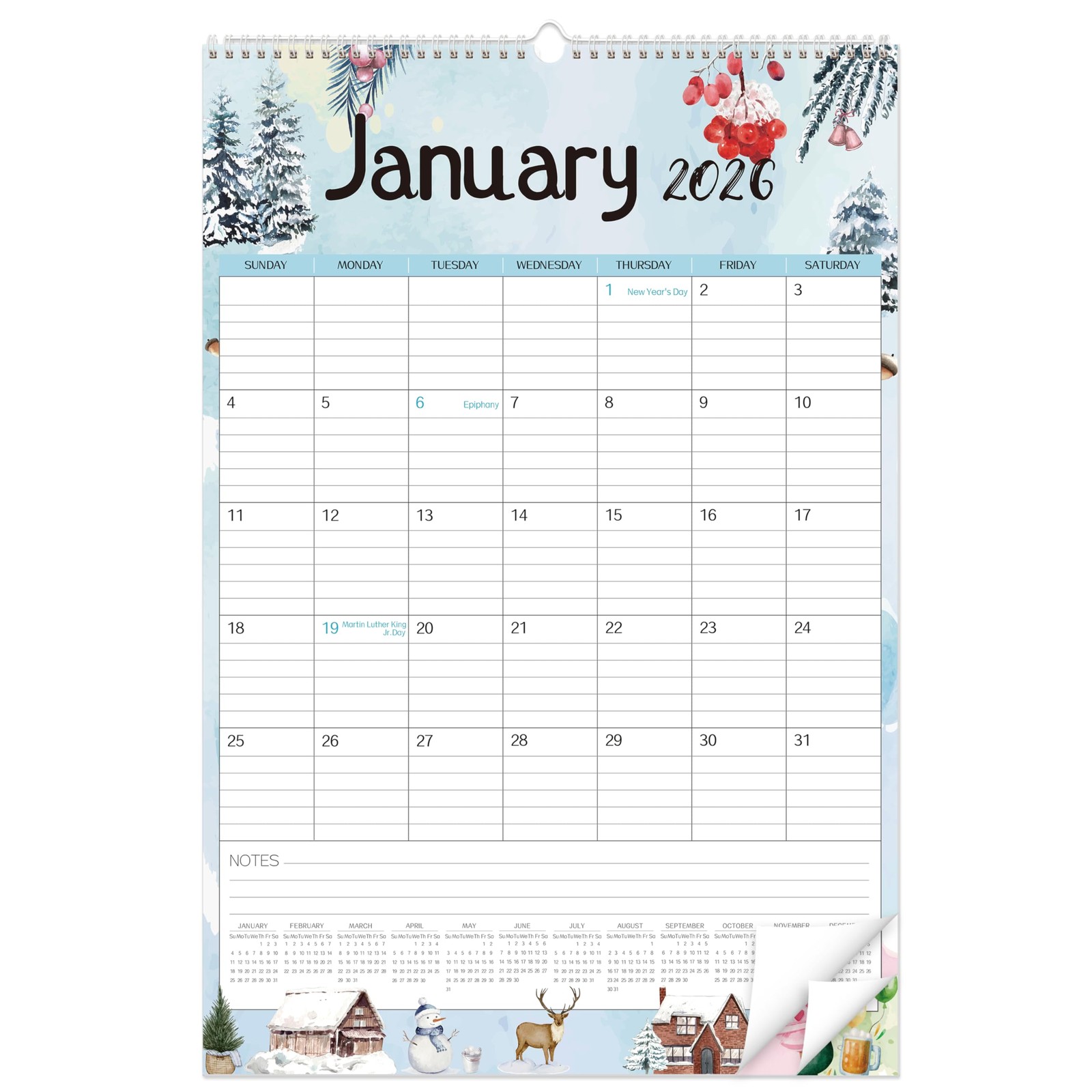 GuassLee Large Wall Calendar 20262027,24Month Vertical Wall Calendar Runs fro... GuassLee Large Wall Calendar 20262027,24Month Vertical Wall Calendar Runs fro...