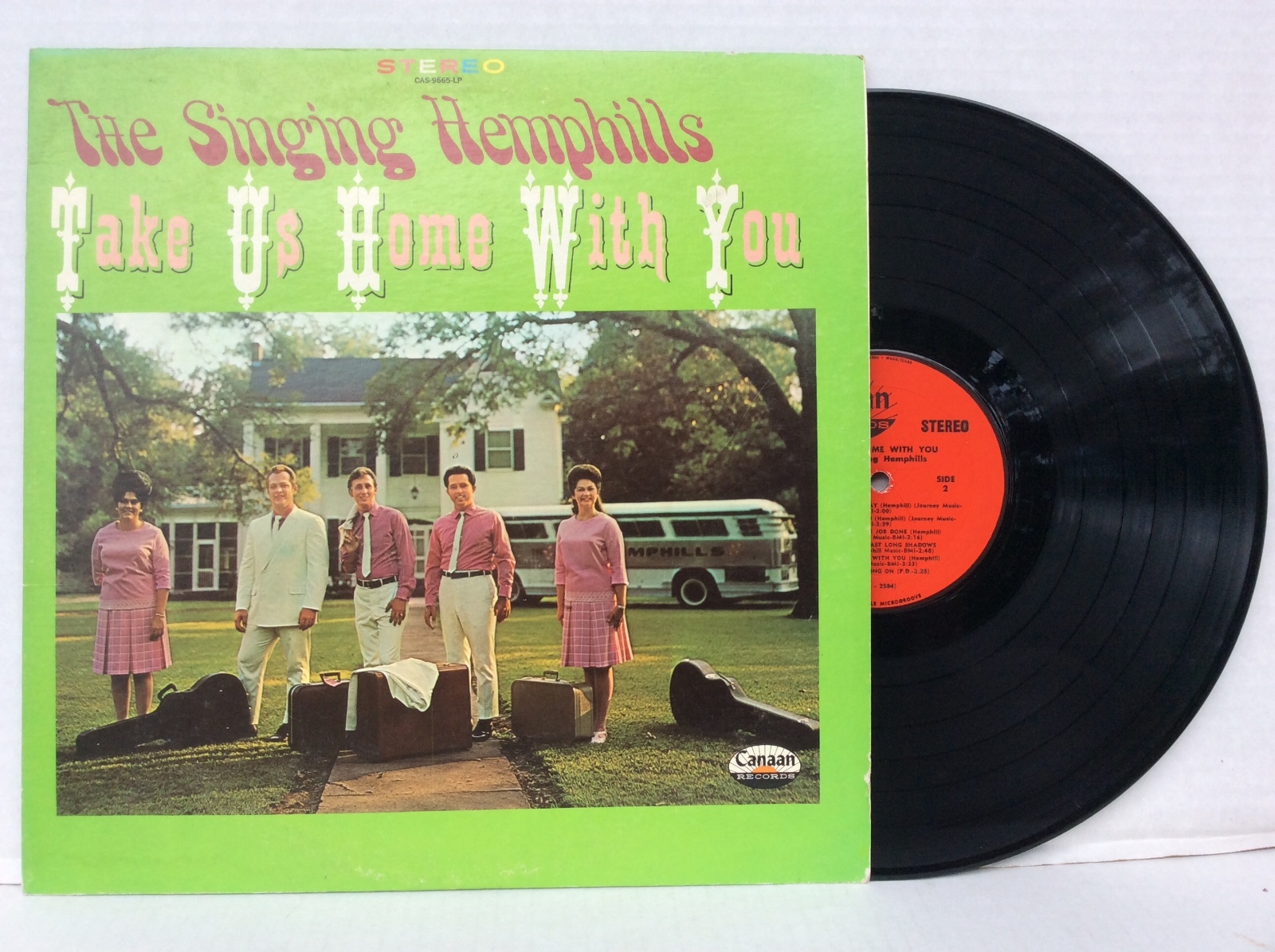 The Singing Hemphills TAKE US HOME WITH YOU vinyl LP Canaan CAS-9665 The Singing Hemphills TAKE US HOME WITH YOU vinyl LP Canaan CAS-9665