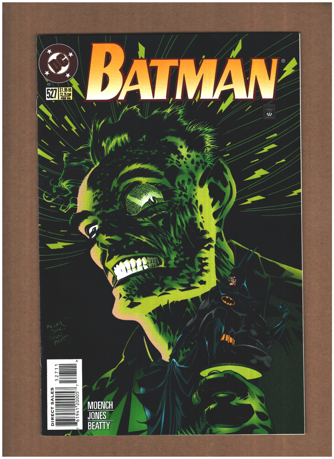 Batman #527 DC Comics 1996 TWO-FACE NM- 9.2