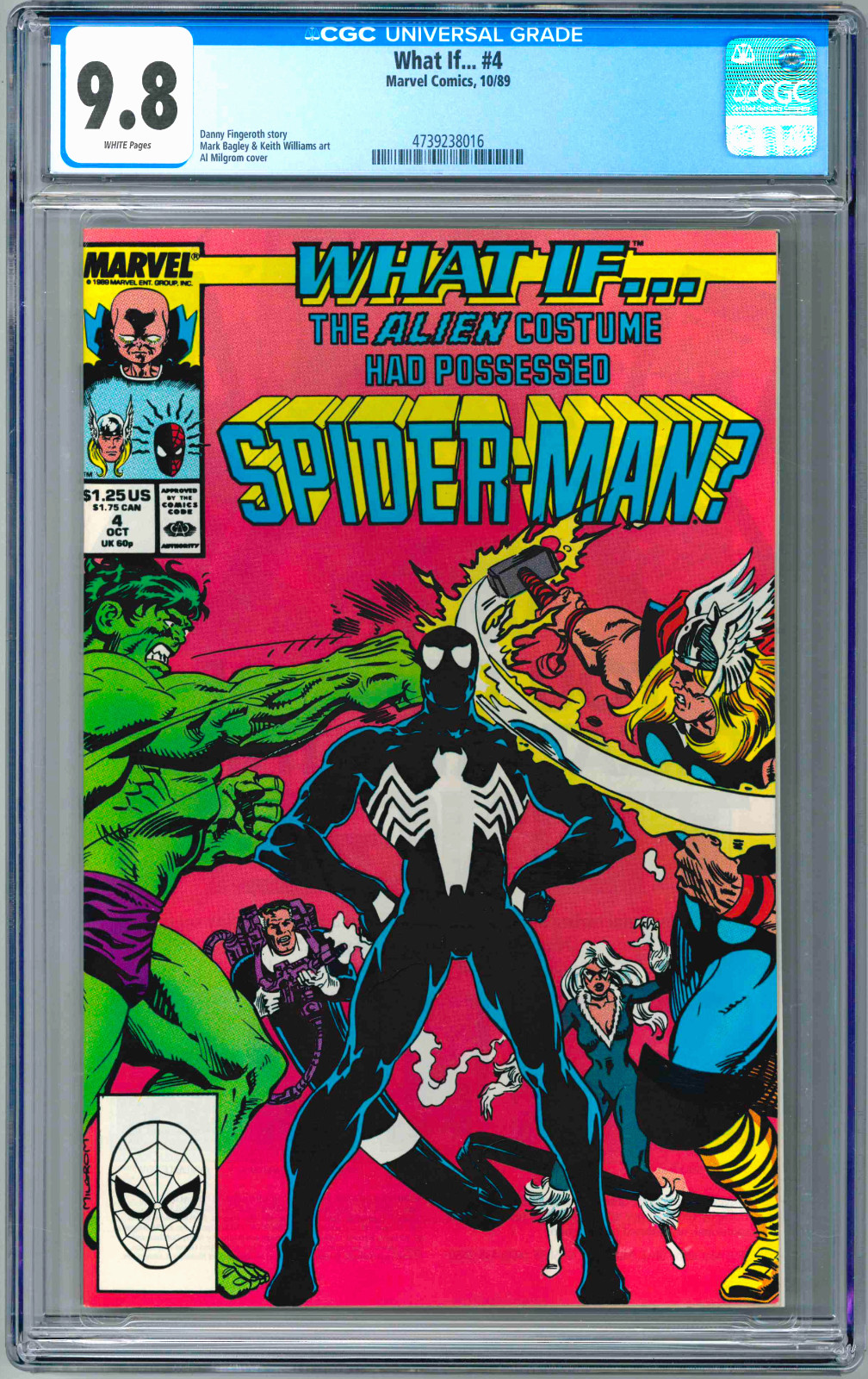 What If... #4 CGC 9.8 (1989, Marvel) Classic Story 091426