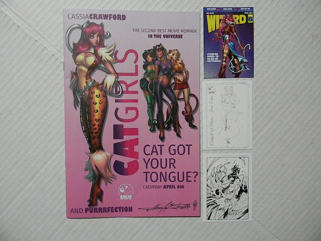 1 CRITTER 23 VARIANT (Limited To 100) w 3 PROMO CARDS Big Dog Ink BDI 2024 BONUS