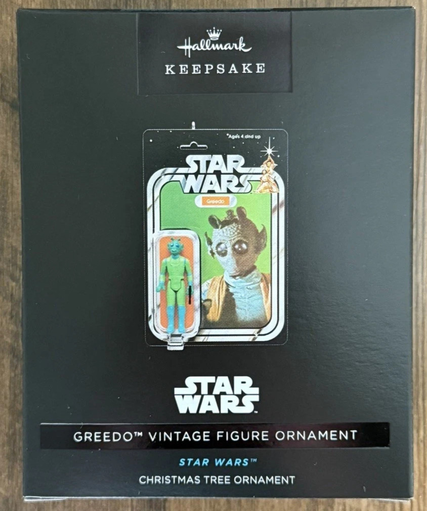 Hallmark Greedo Vintage Figure Star Wars Ornament 2026 NYCC EXCLUSIVE