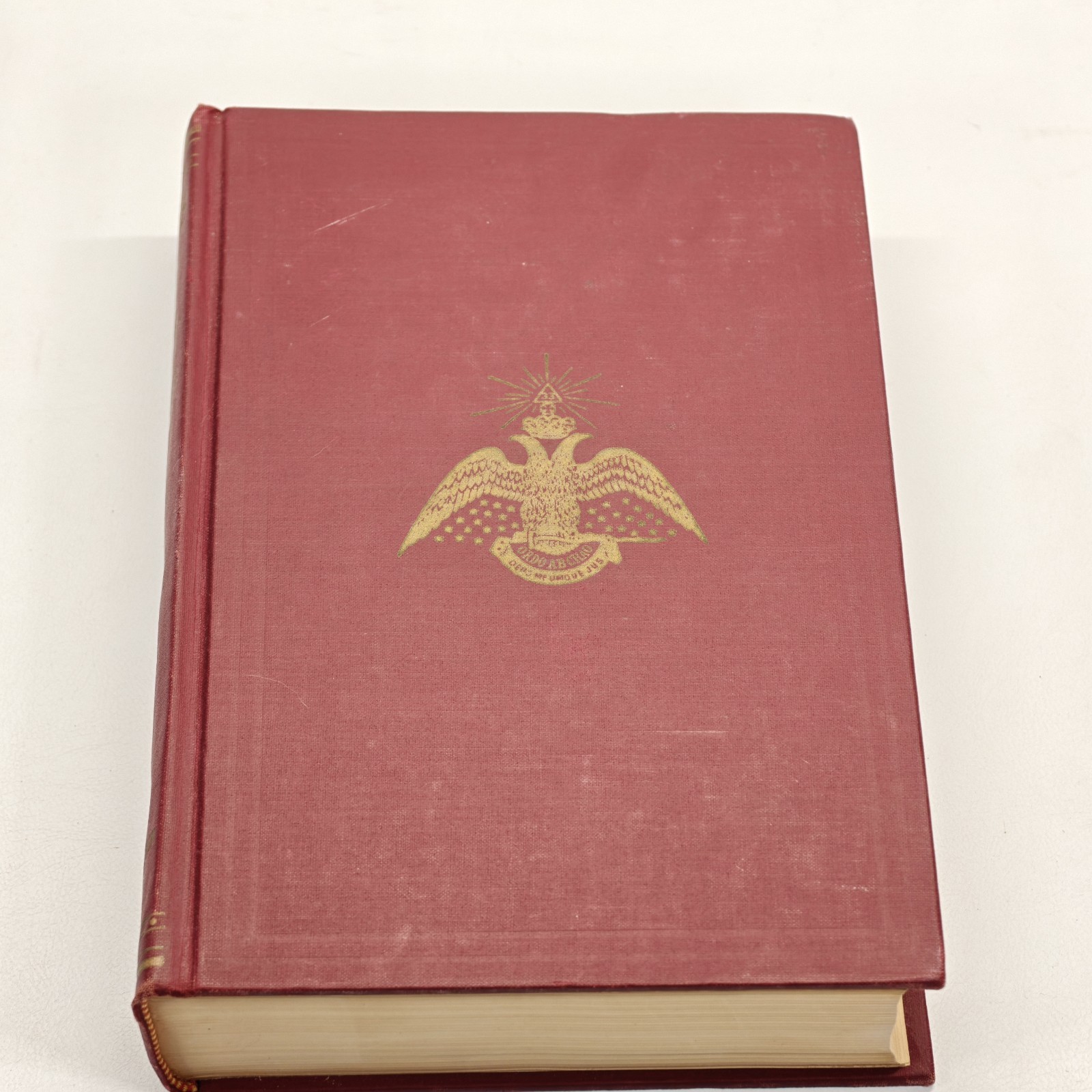 Morals and Dogma Albert Pike 1960 Freemasonry Scottish Rite Masonic Hardcover