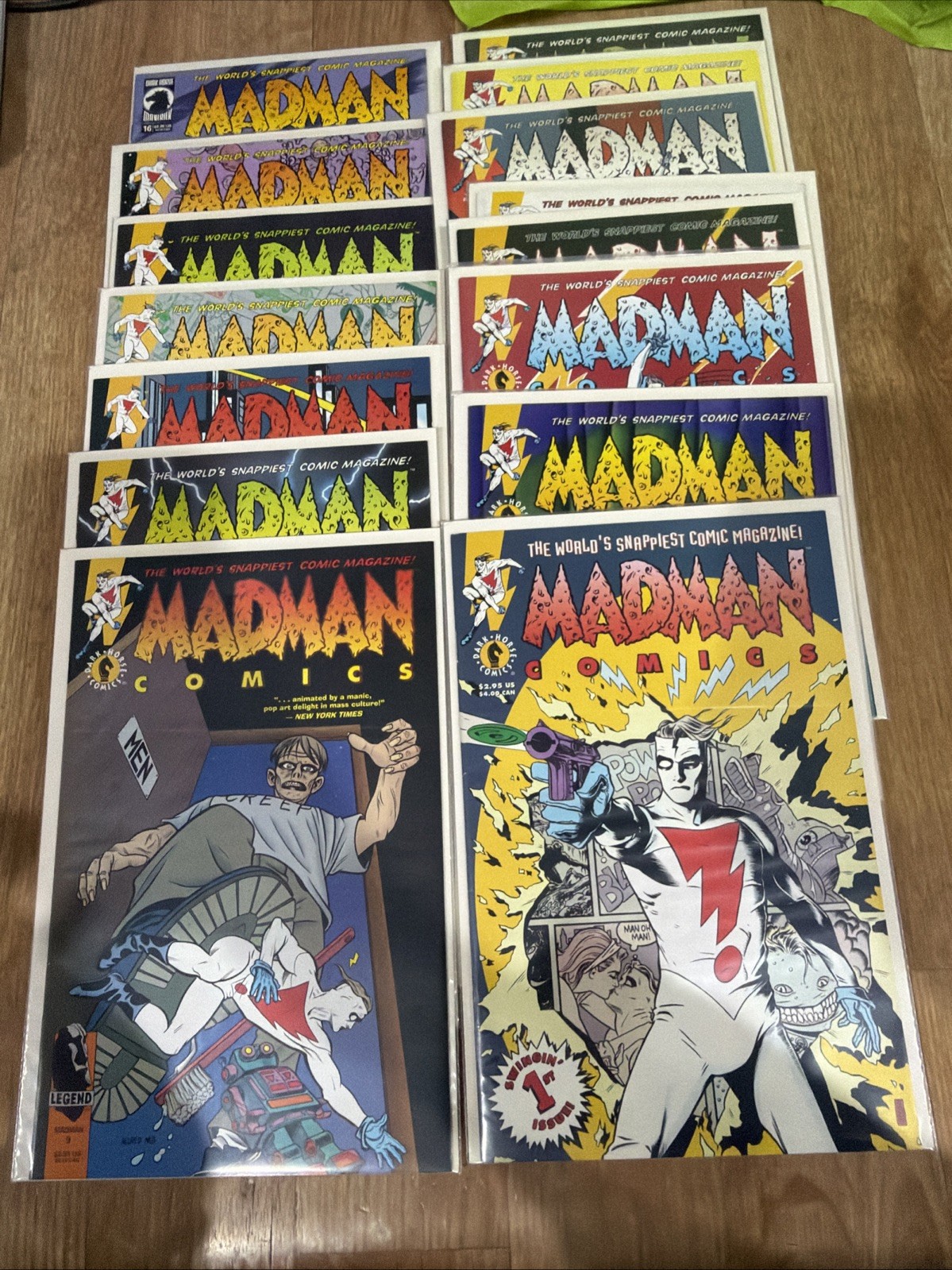MADMAN COMICS 1-13 15 16 RUN AVG VF/nm Avg 1994 DARK HORSE Extras Lot Of 21