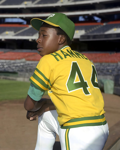 Oakland A's Batboy MC Hammer Photo
