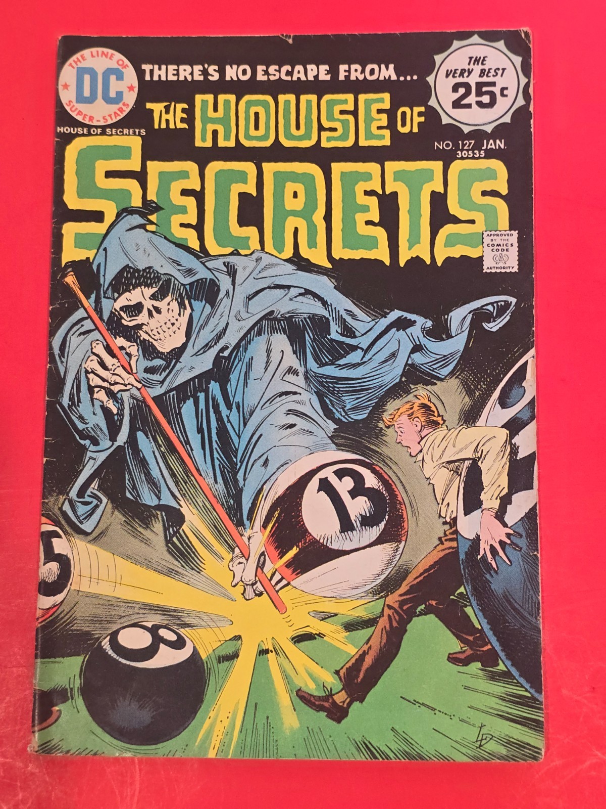 House of Secrets #127 1975 DC Comics Luis Dominguez Cover Bronze Age Horror