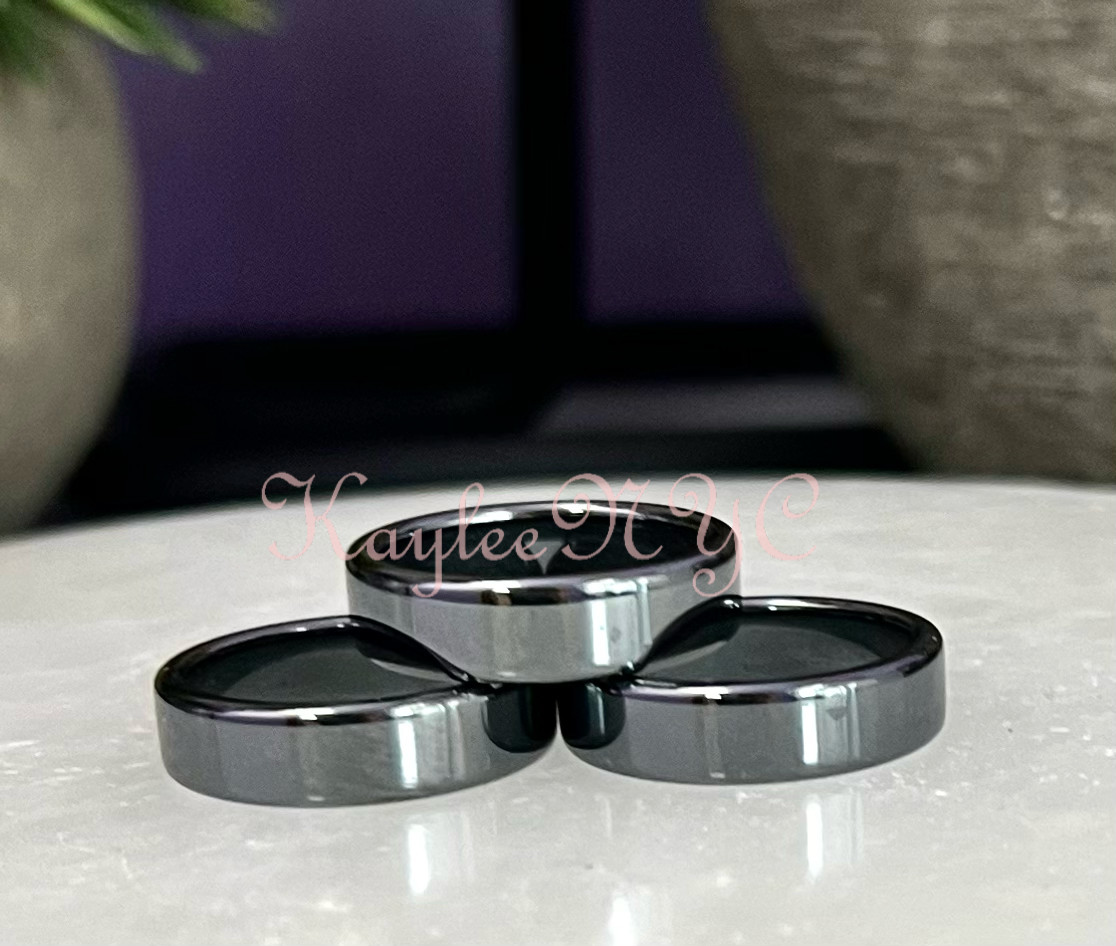 Wholesale Lot 100 pcs 6mm Natural Hematite Ring Crystal Healing Energy Wholesale Lot 100 pcs 6mm Natural Hematite Ring Crystal Healing Energy