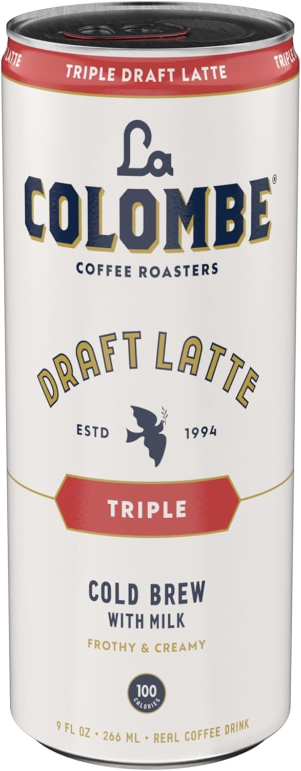 La Colombe, Latte Draft Triple, 9 Fl Oz, 4 Pack La Colombe, Latte Draft Triple, 9 Fl Oz, 4 Pack