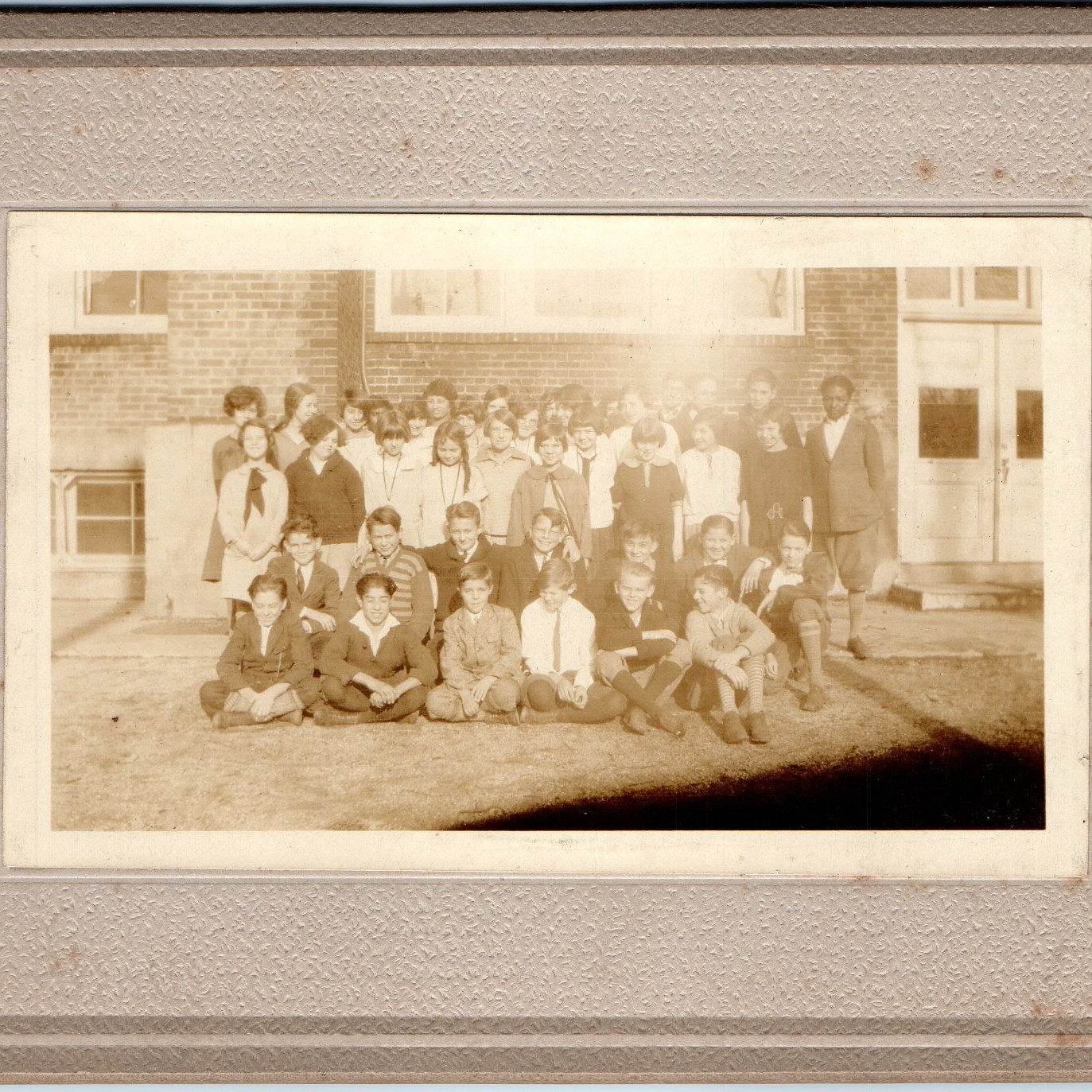 Vtg 1925 School Class Photo E G Larson African American Student Group Portrait Vtg 1925 School Class Photo E G Larson African American Student Group Portrait