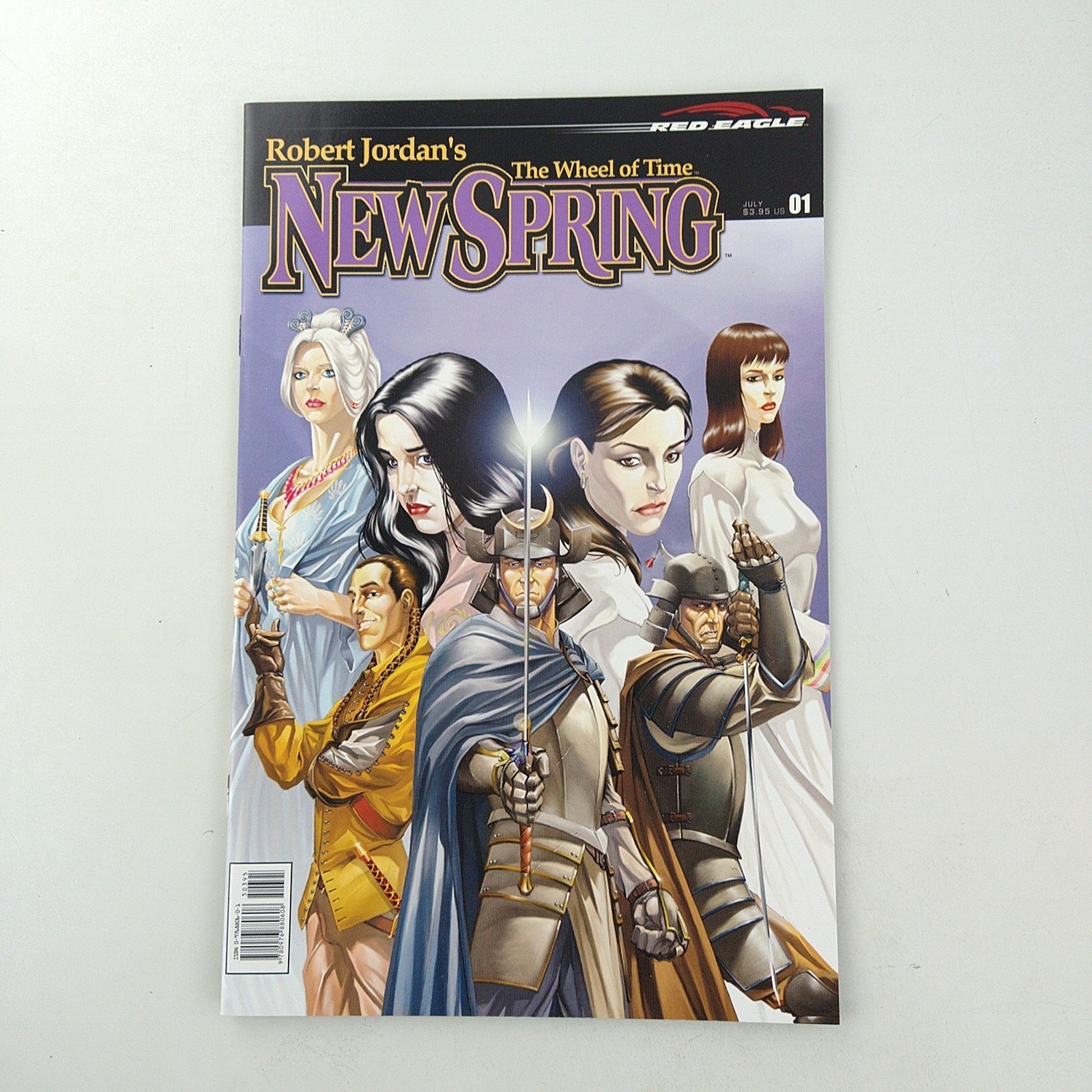 Robert Jordan\'s The Wheel of Time: New Spring #1  NM- (2005 Red Eagle)