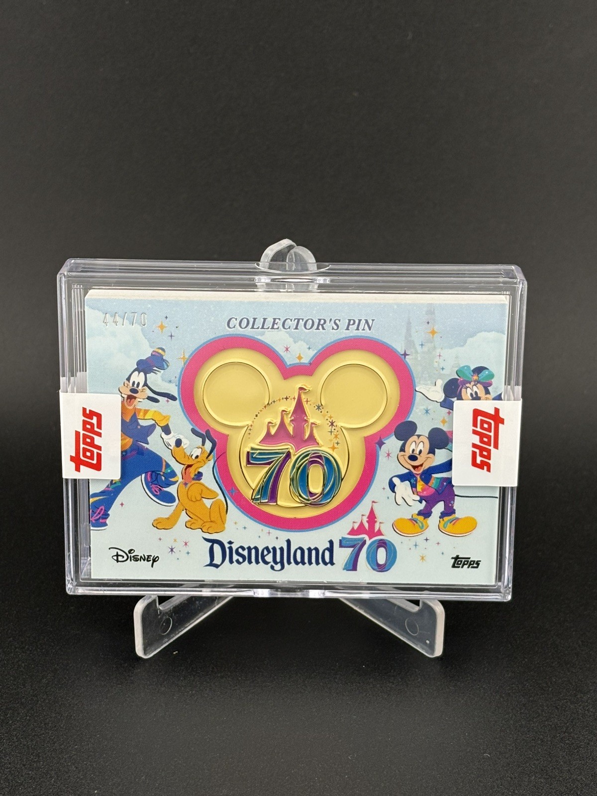 2025 Topps Disneyland 70th Anniversary CP-70 Rare Collector's Pin Card /70