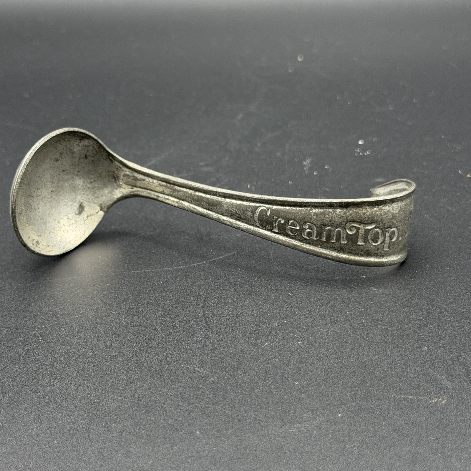 Antique Vintage Cream Top Spoon 1920s Cream Spoon Ladle Dairy Advert 4\ Antique Vintage Cream Top Spoon 1920s Cream Spoon Ladle Dairy Advert 4\