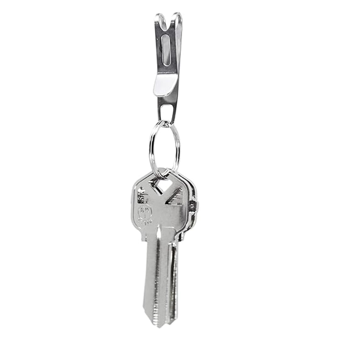KeySmart Nano Clip - Pocket Clip Key Ring Holder - Secure Your Key Chain, Eli...