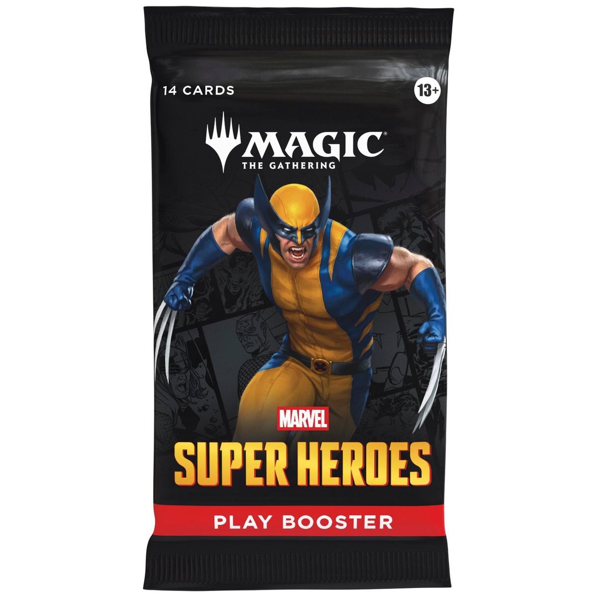 MTG Marvel Super Heroes Play Booster Pack MTG Marvel Super Heroes Play Booster Pack