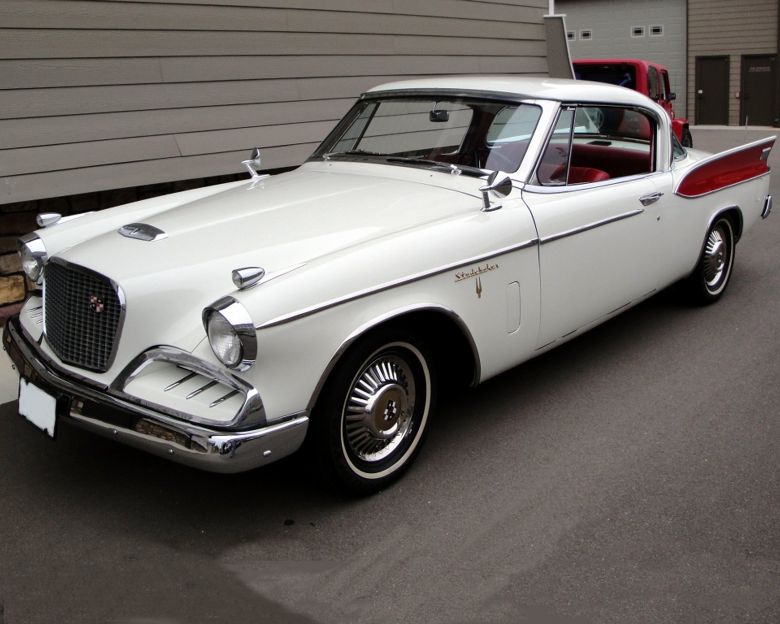 1957 STUDEBAKER Golden Hawk 4x6 Borderless Photo (191-O) 1957 STUDEBAKER Golden Hawk 4x6 Borderless Photo (191-O)