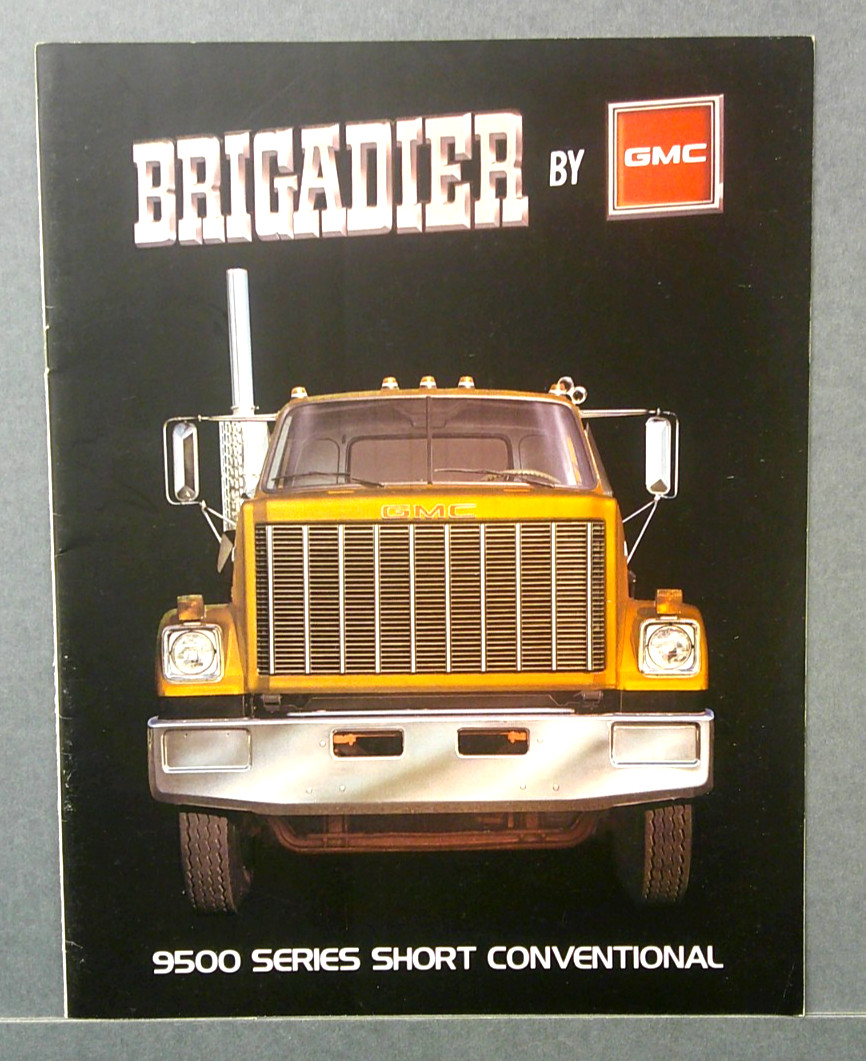 1978 GMC Brigadier 9500 Series Short Conventional Sales Catalog