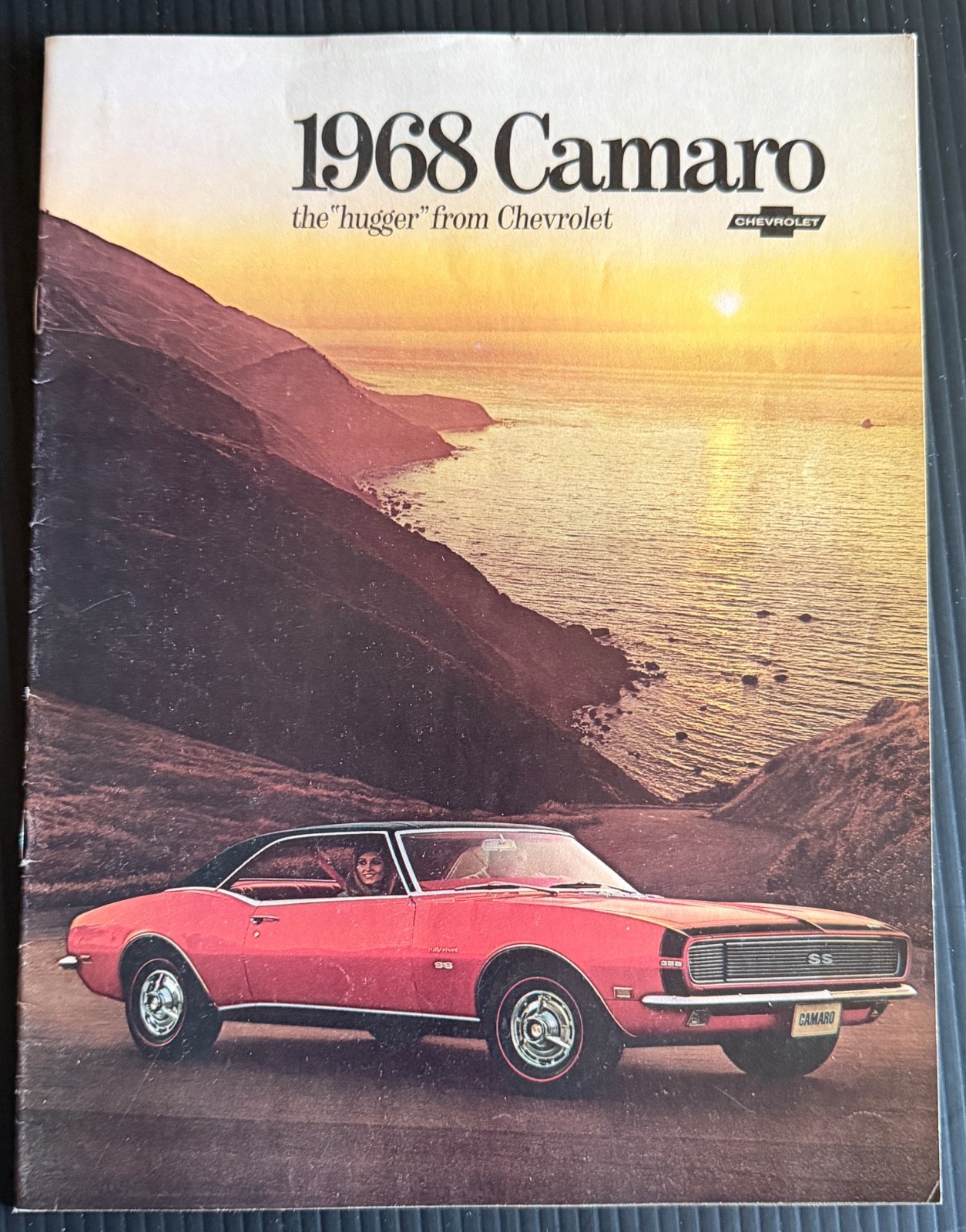 MINT 1968 Chevrolet Camaro Sales Brochure w/ SS RS - Original...Not A Reprint