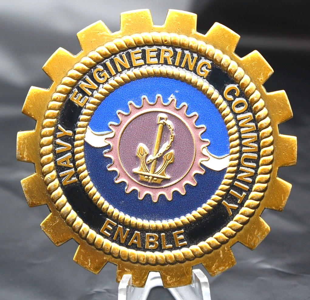Australian Navy Engineering CWO Dion Blair Challenge Coin 2.5\ Australian Navy Engineering CWO Dion Blair Challenge Coin 2.5\