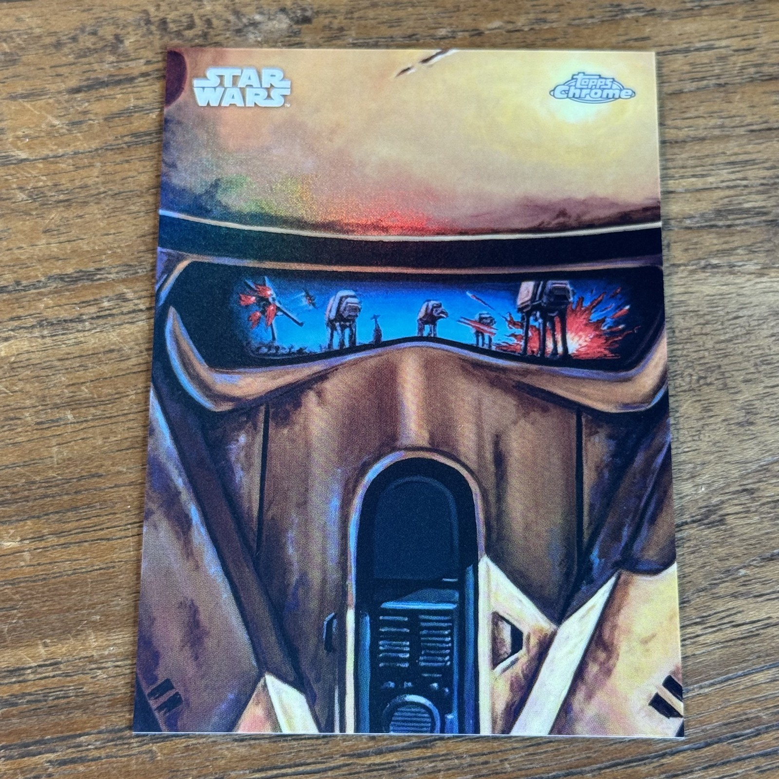 Showdown on Scarif 2025 Topps Chrome Star Wars REFLECTIONS #R-13 CASE HIT SSP