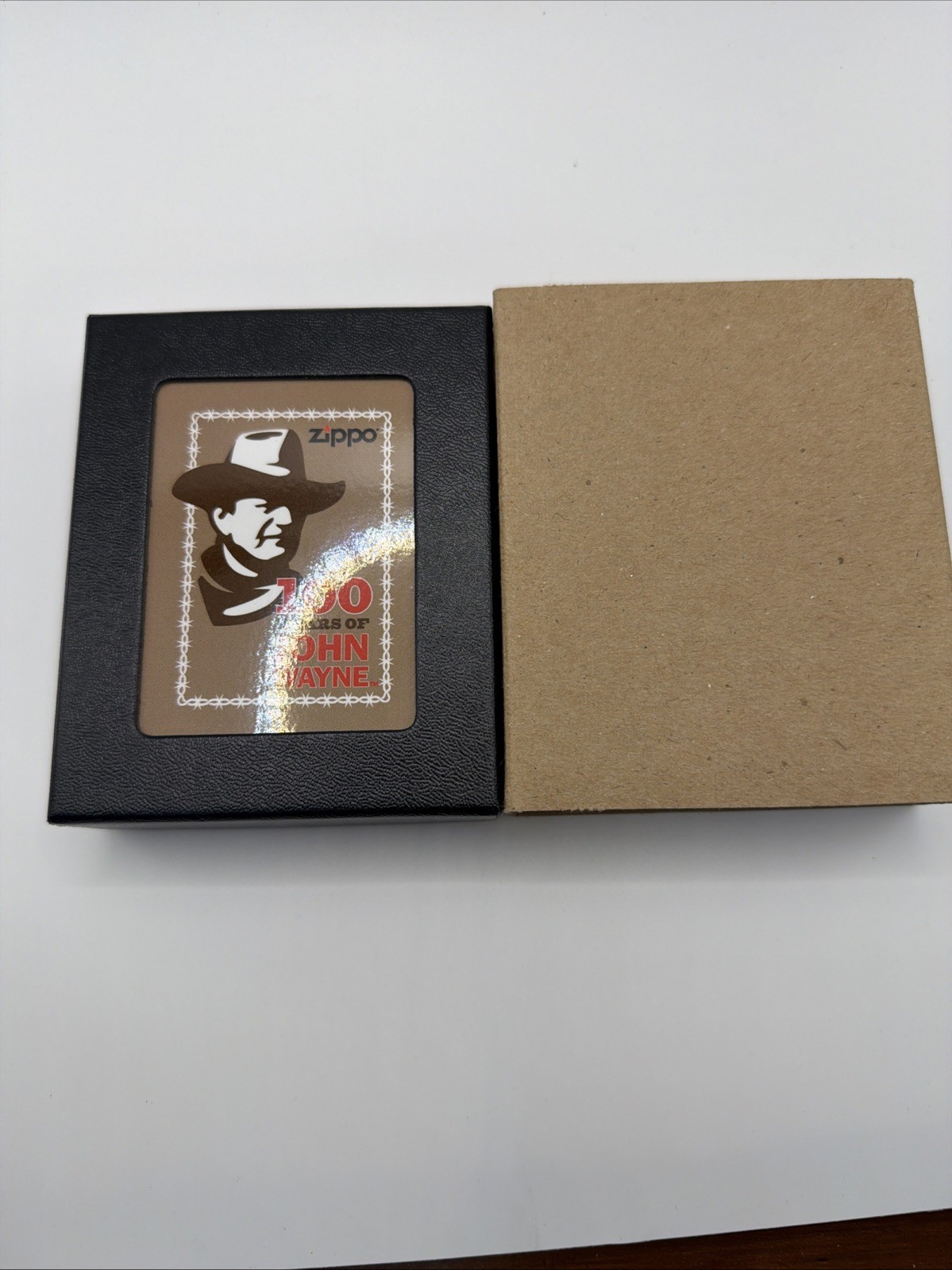 Zippo lighter- 2006 24090 John Wayne 100 YRS, Limited Edition 1676/5000- NIB Zippo lighter- 2006 24090 John Wayne 100 YRS, Limited Edition 1676/5000- NIB