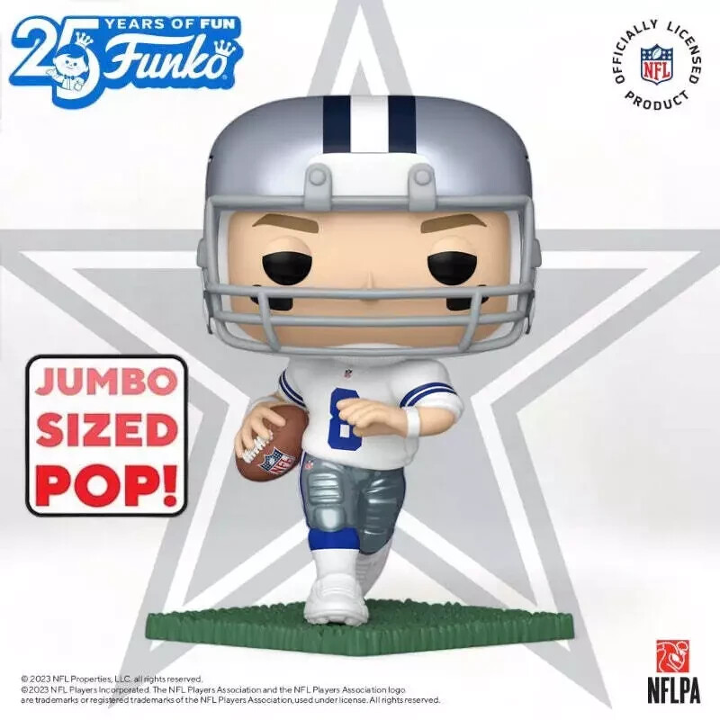 Funko Pop NFL 10” Jumbo Troy Aikman Dallas Cowboys Figure #244 BRAND NEW Funko Pop NFL 10” Jumbo Troy Aikman Dallas Cowboys Figure #244 BRAND NEW