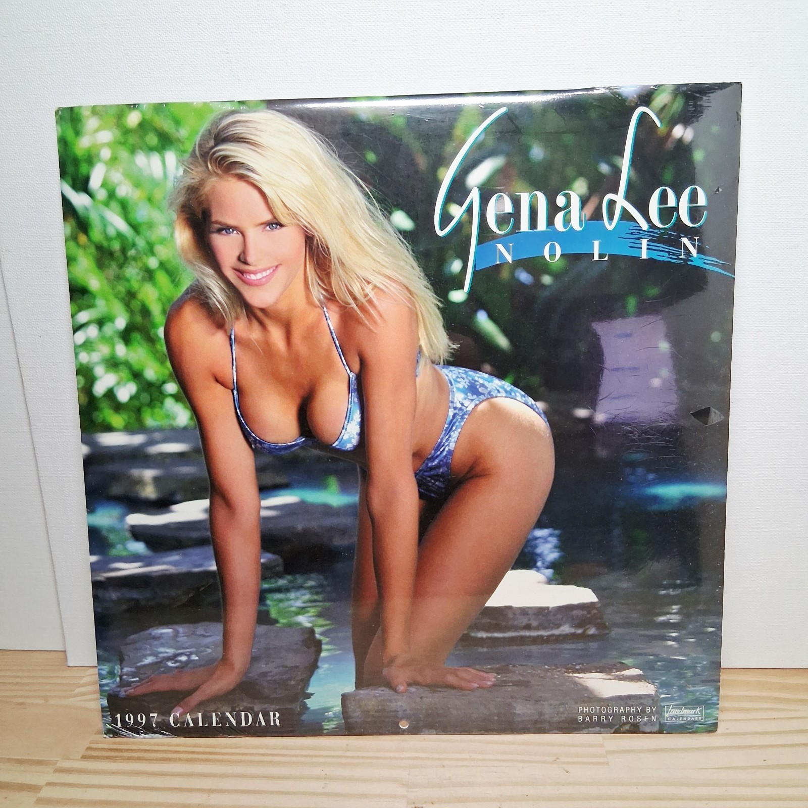 Vintage 1997 Gena Lee Nolin Wall Calendar Factory Sealed Landmark Baywatch Model