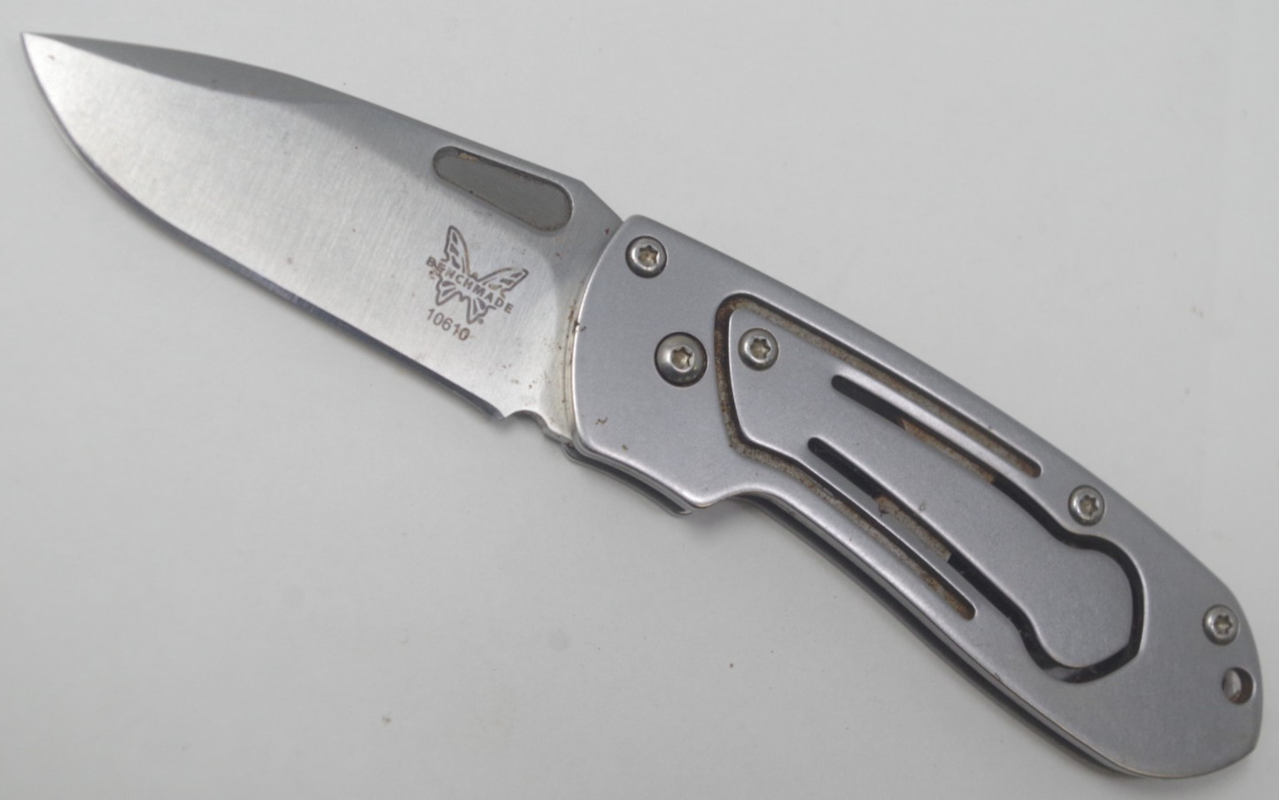 Benchmade Benchmite 10610 Manual McHenry & Williams Pocket Knife - TSA Auction