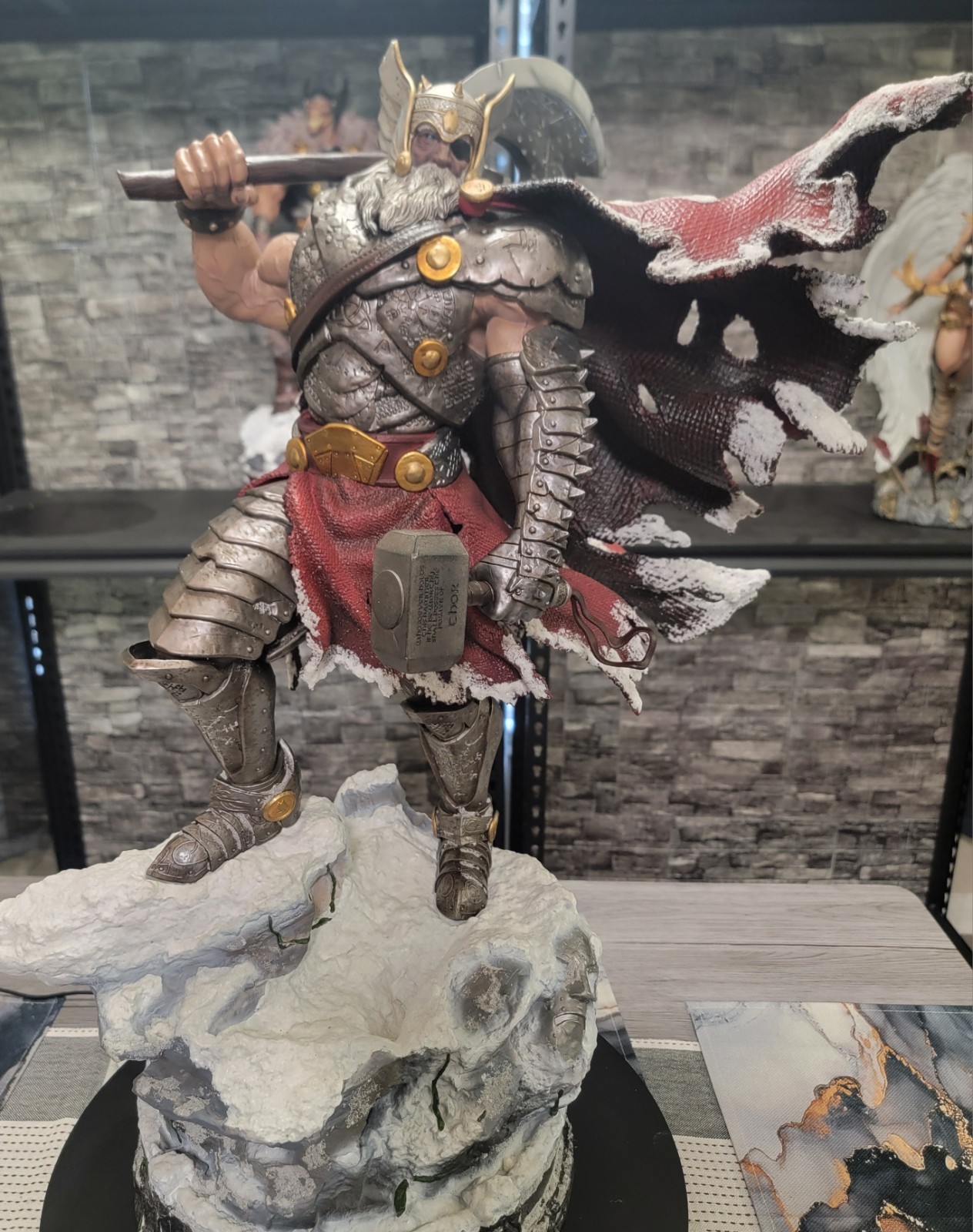 CUSTOM 1/4 OLD KING THOR STATUE CUSTOM 1/4 OLD KING THOR STATUE