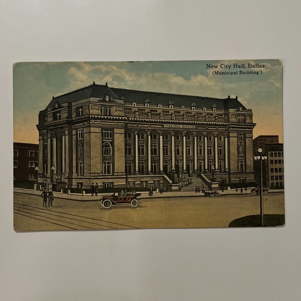 Dallas Texas Divided Back (1907-1914) Postcard / New City Hall Building Dallas Texas Divided Back (1907-1914) Postcard / New City Hall Building