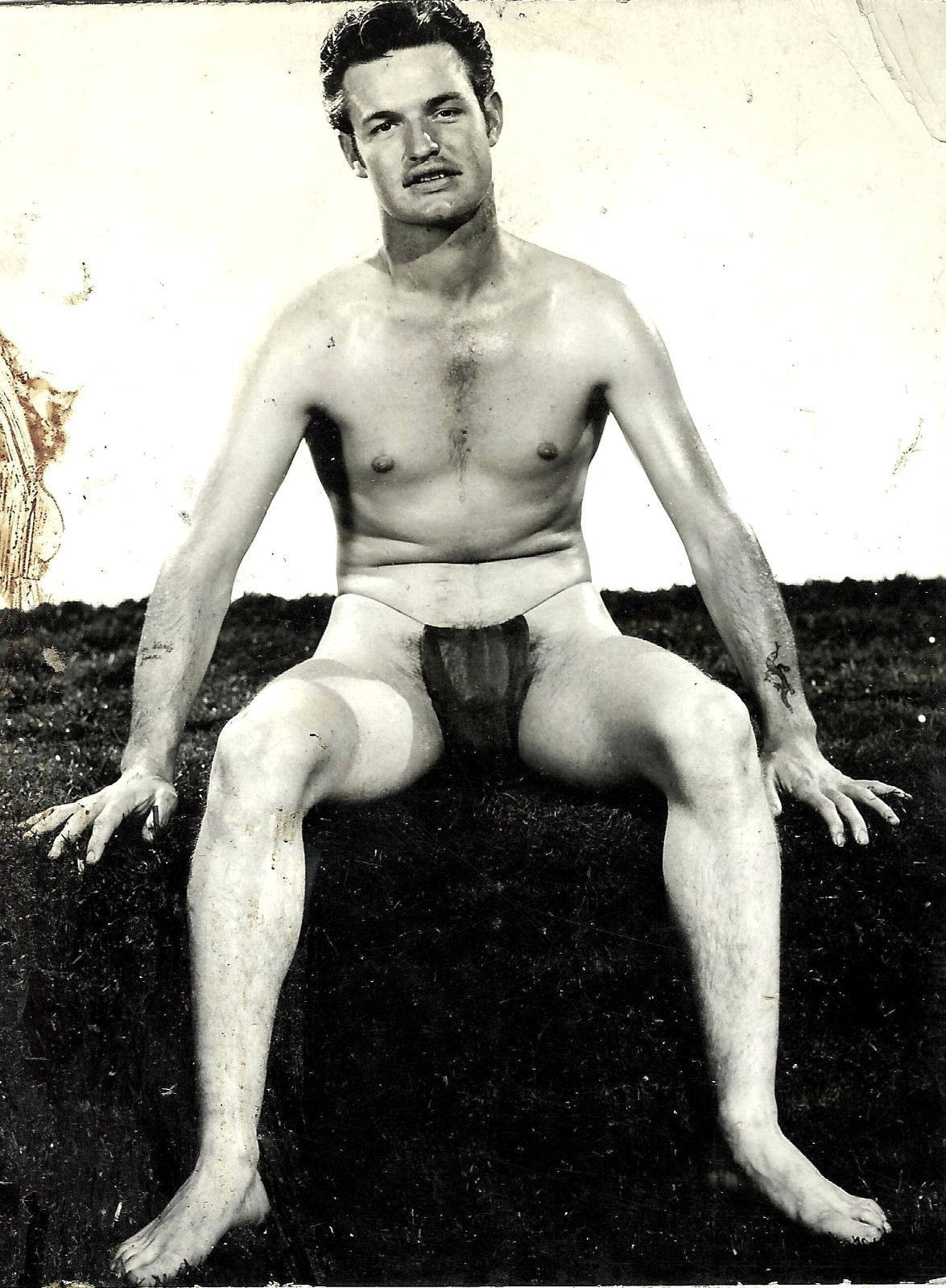 Gay Interest - Vintage   Male Physique Photos  ATHLETIC MODEL GUILD  3 x 4\