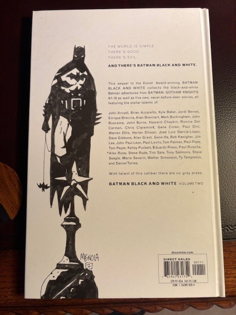 Batman Black & White Vol 2 Oversized HC OOP NEW Various Creators Perfect Cond