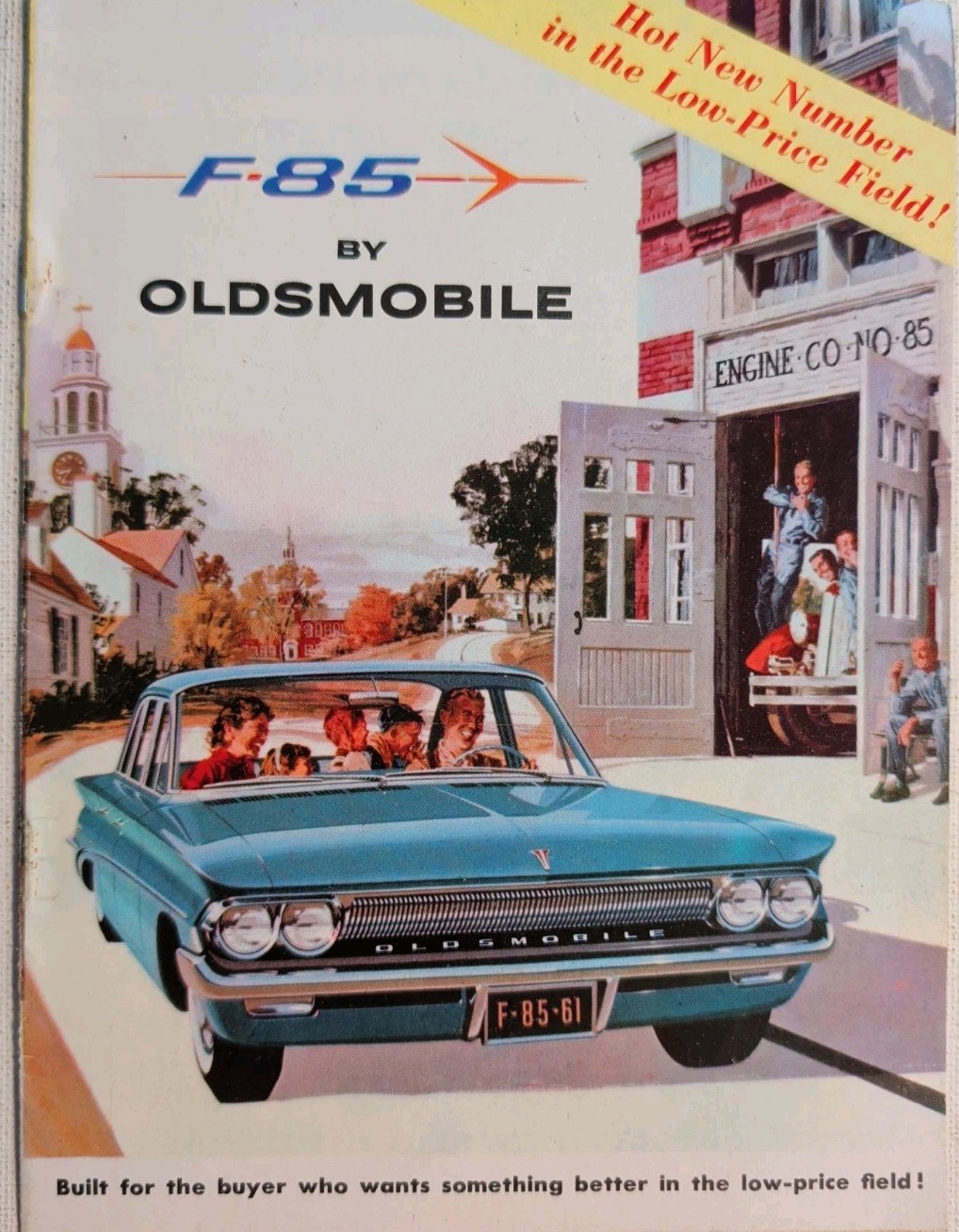 ORIGINAL 1961 OLDSMOBILE F-85 Cutlass SALES BROCHURE, 12 PAGES, 5.25\ ORIGINAL 1961 OLDSMOBILE F-85 Cutlass SALES BROCHURE, 12 PAGES, 5.25\