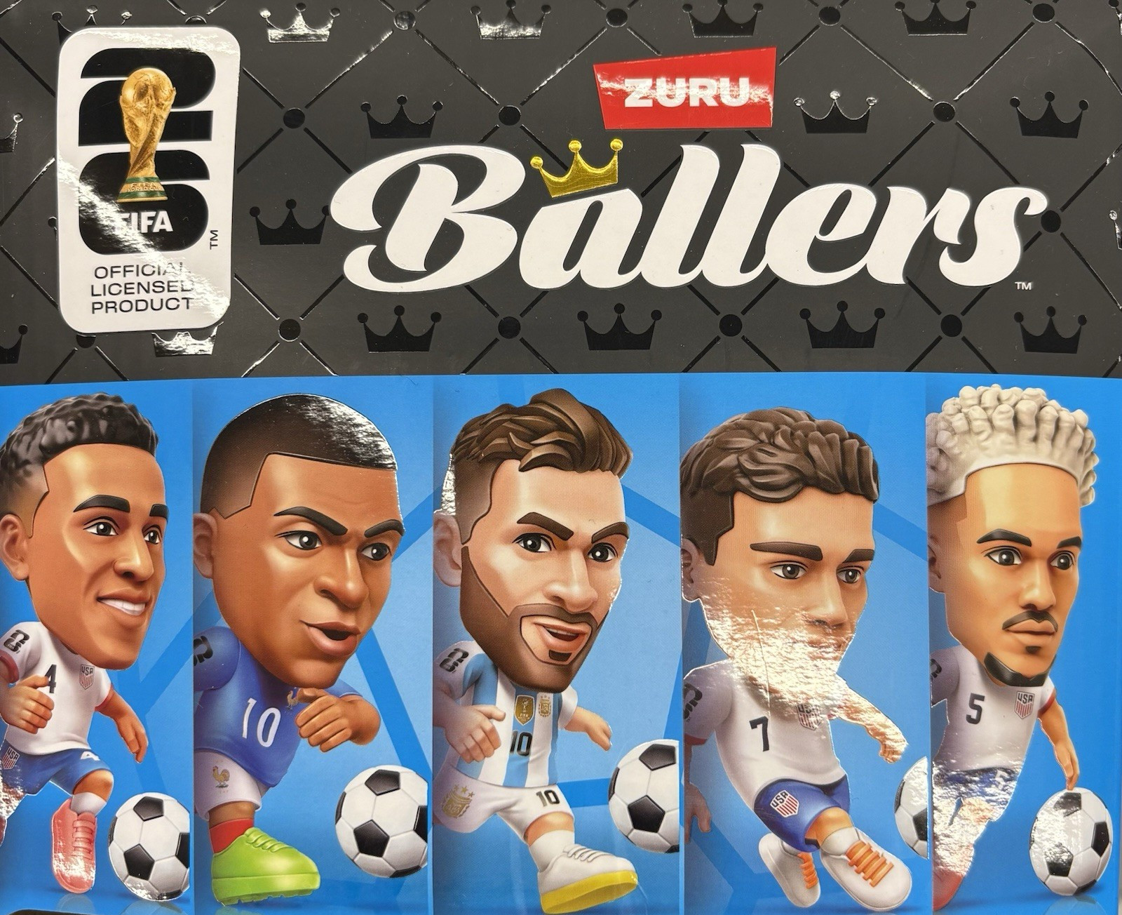 ZURU Ballers FIFA Soccer Figurine Official Licensed Collectible Multicolor