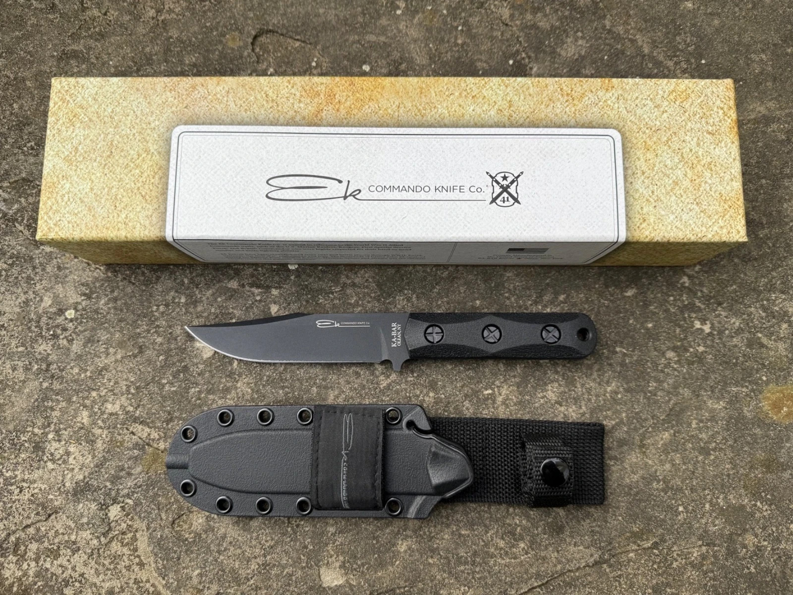  KA-BAR EK50 Commando Fixed Blade Knife 5.06\