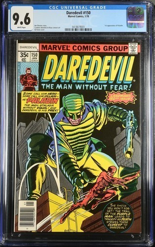 DAREDEVIL #150 CGC 9.6 1st APPEARANCE PALADIN VISIONQUEST