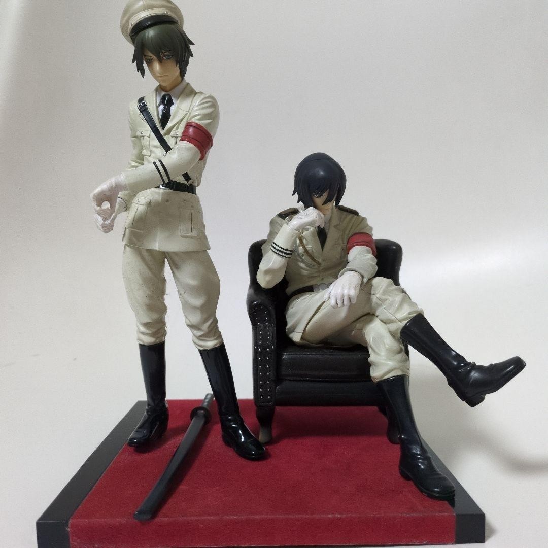 Used Kotobukiya Togainu no Chi Akira Shiki Military Uniform Ver. Figure Ages 13+