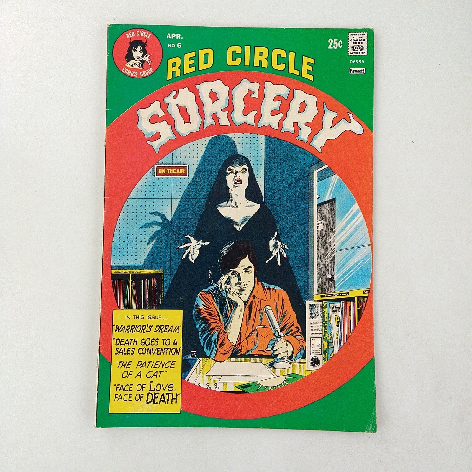 Red Circle Sorcery #6 Rare Gray Morrow 7.0 F/VF (1974 Archie Comic Publications)