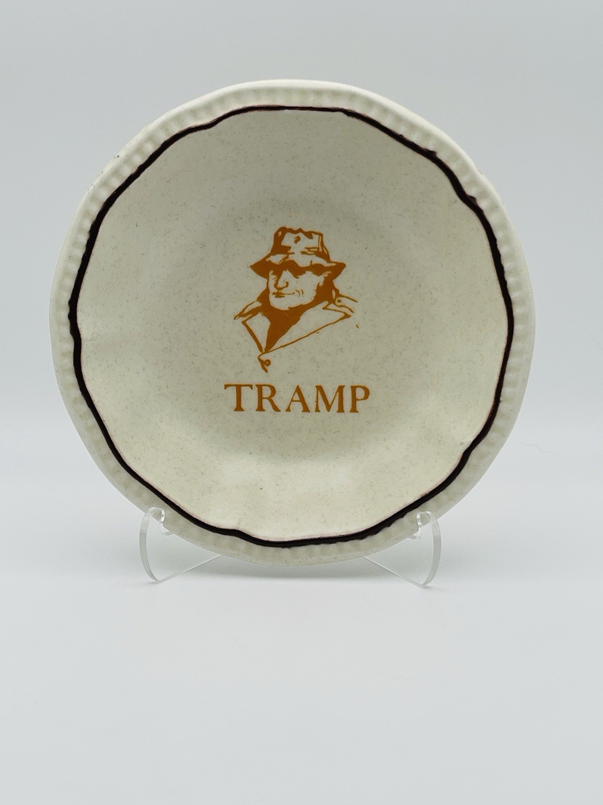 Vintage Iconic Tramp Nightclub Jermyn Street London England Ashtray Ceramic Vintage Iconic Tramp Nightclub Jermyn Street London England Ashtray Ceramic