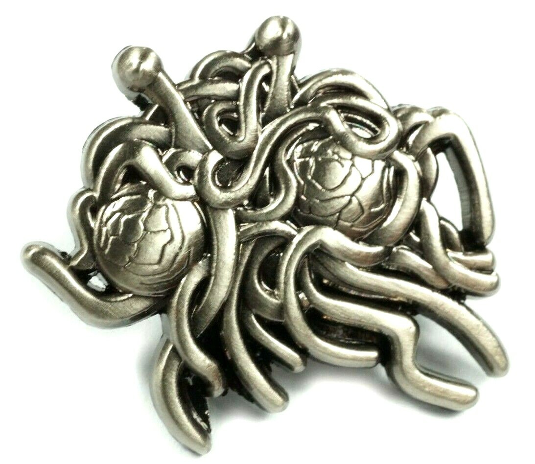 Flying Spaghetti Monster Church of the FSM Hat Jacket Tie Tack Lapel Pin Flying Spaghetti Monster Church of the FSM Hat Jacket Tie Tack Lapel Pin