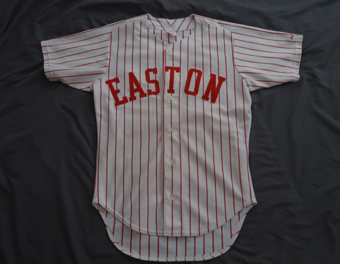 Vintage Easton Area High School Red Rovers Baseball Jersey 90s Rawlings Size 40