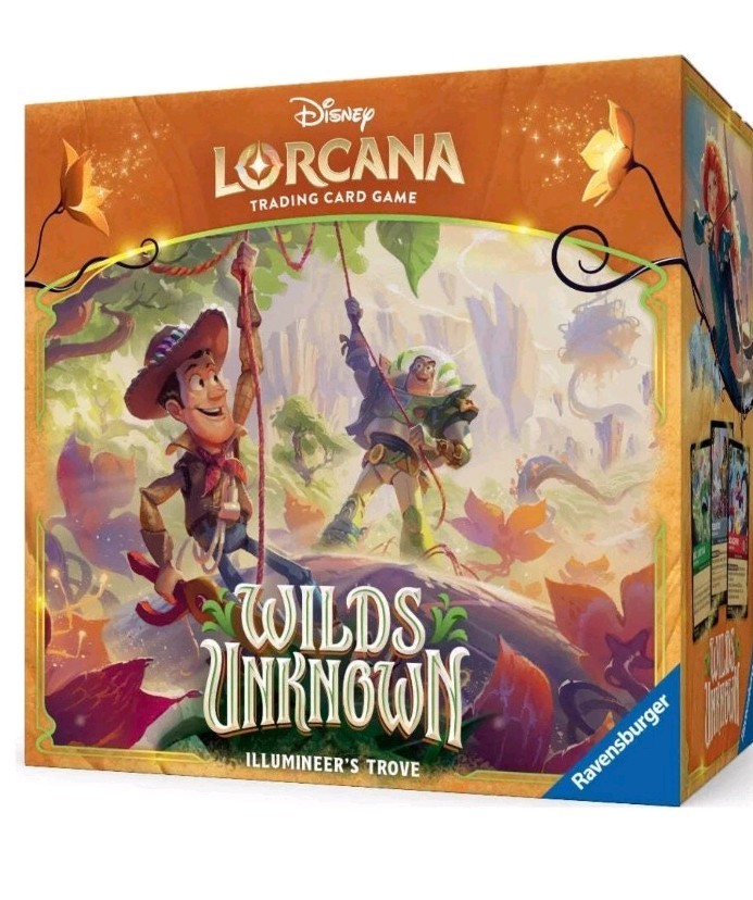 Rare Out of Print - Disney Lorcana - Wilds Unknown Illumineer\'s Trove