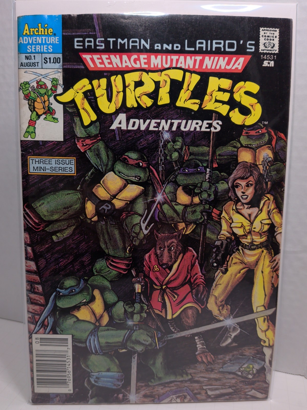 Teenage Mutant Ninja Turtles Adventures #1 (ARCHIE COMICS Inc. August 1988) Teenage Mutant Ninja Turtles Adventures #1 (ARCHIE COMICS Inc. August 1988)