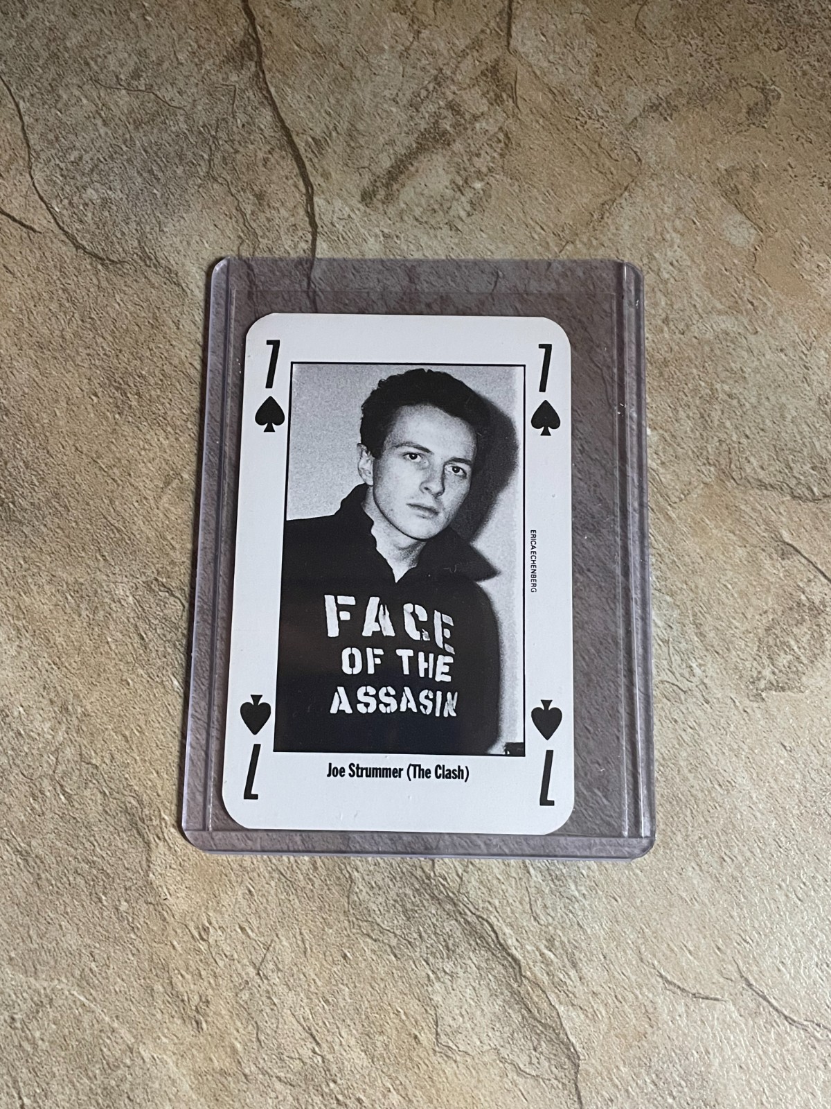 1992 NME Leader of the Pack Joe Strummer (The Clash) Seven of Spades
