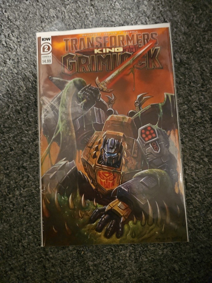 TRANSFORMERS KING GRIMLOCK #2 (OF 5) CVR A HORLEY NM TRANSFORMERS KING GRIMLOCK #2 (OF 5) CVR A HORLEY NM