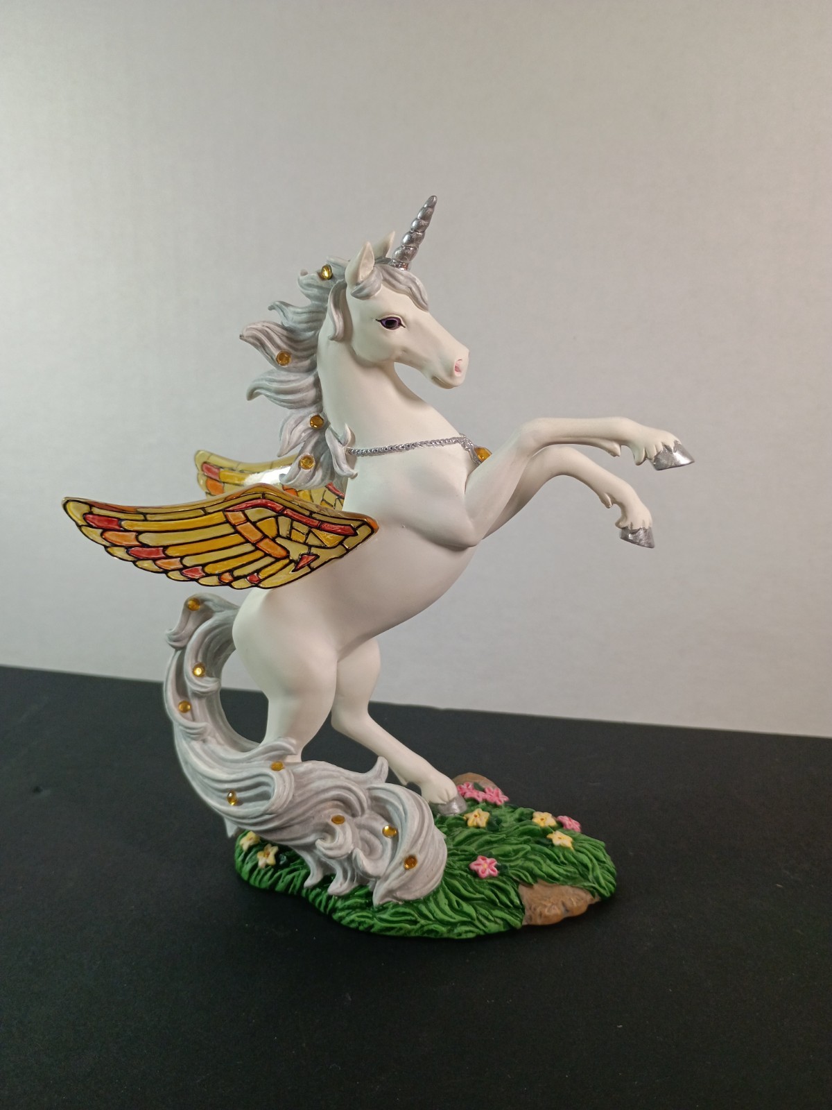 Unicorn Pegasus Hamilton Collection Jeweled Reflections Topaz Beauty Unicorn Pegasus Hamilton Collection Jeweled Reflections Topaz Beauty