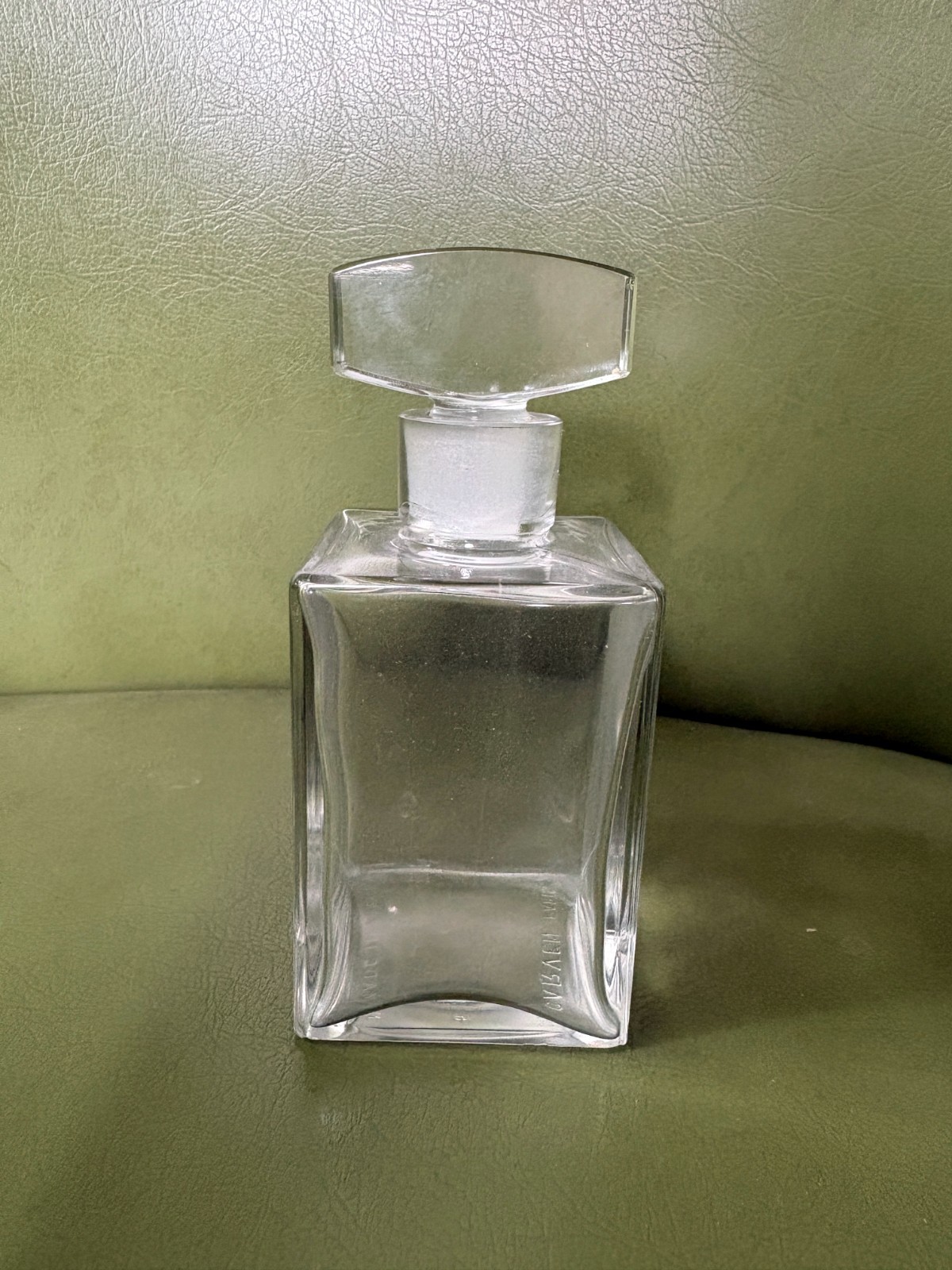 VINTAGE CARVEN PARIS Empty PERFUME BOTTLE Made in France, 4.75 VINTAGE CARVEN PARIS Empty PERFUME BOTTLE Made in France, 4.75