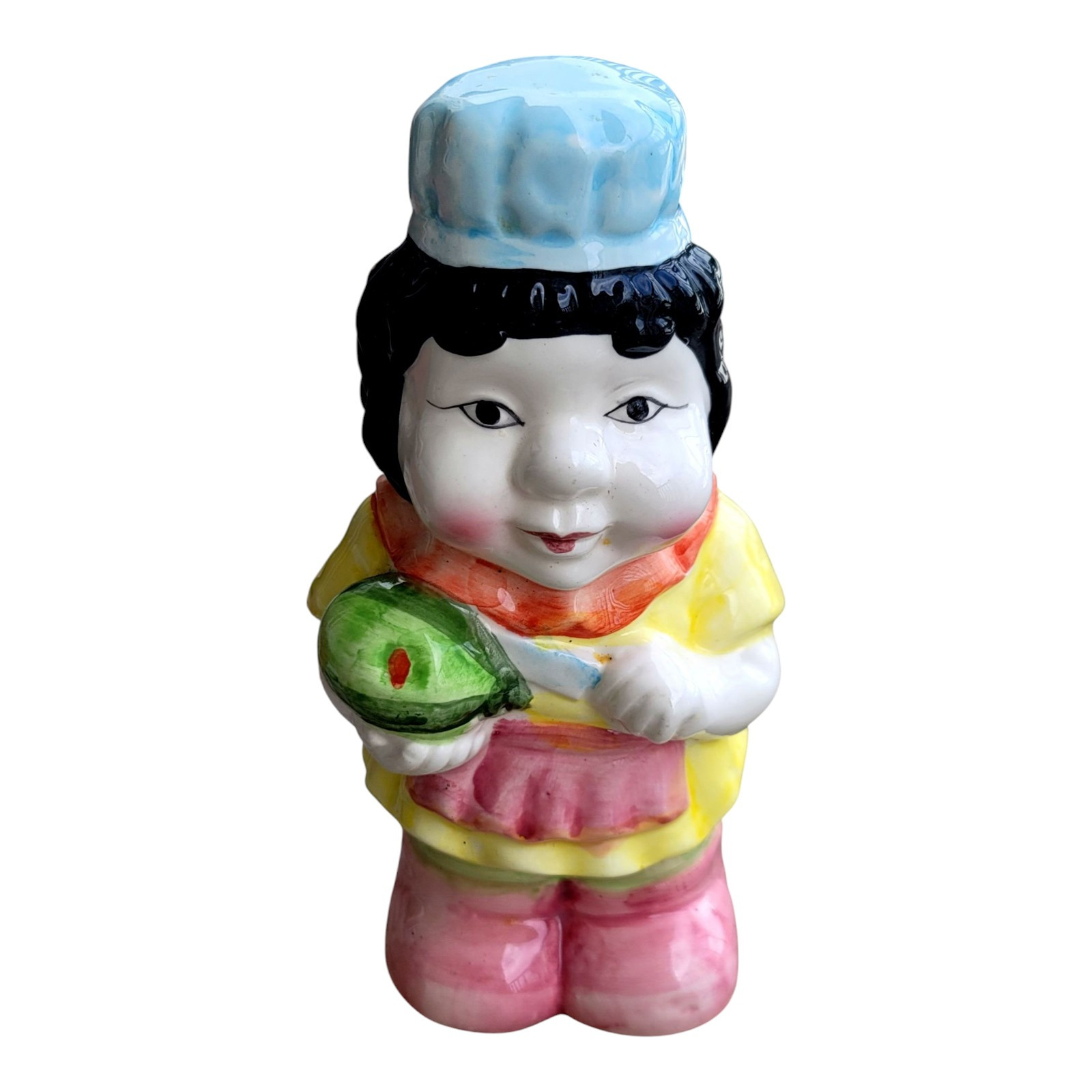 Vintage Ceramic Sponge Caddy Girl Chef 8 Vintage Ceramic Sponge Caddy Girl Chef 8