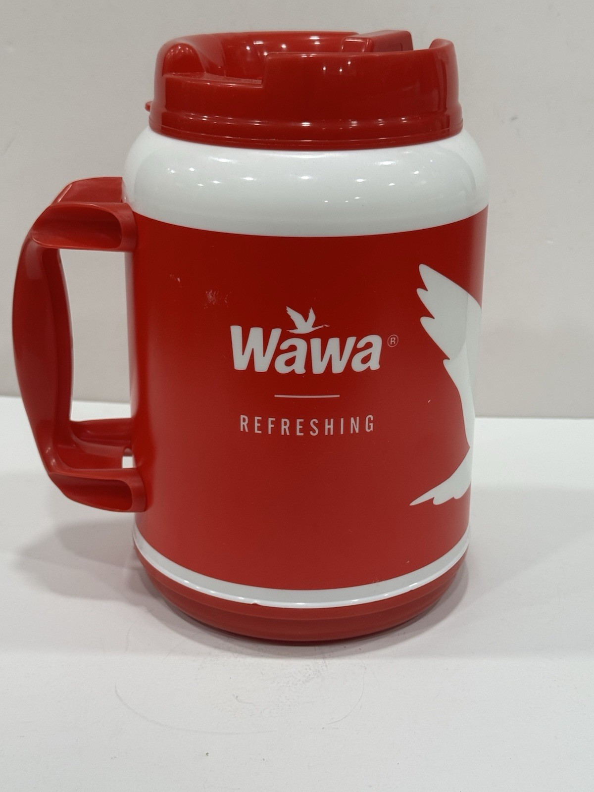 Wawa®️ Whirley®️DrinkWorks 64oz Hot Cold Insulated Jumbo Travel Mug No Straw Wawa®️ Whirley®️DrinkWorks 64oz Hot Cold Insulated Jumbo Travel Mug No Straw